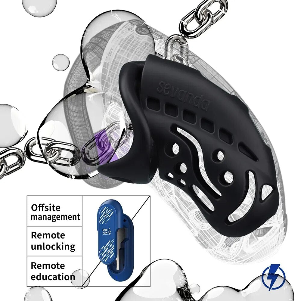 Chastitron 5000: Long Term Male Chastity Device